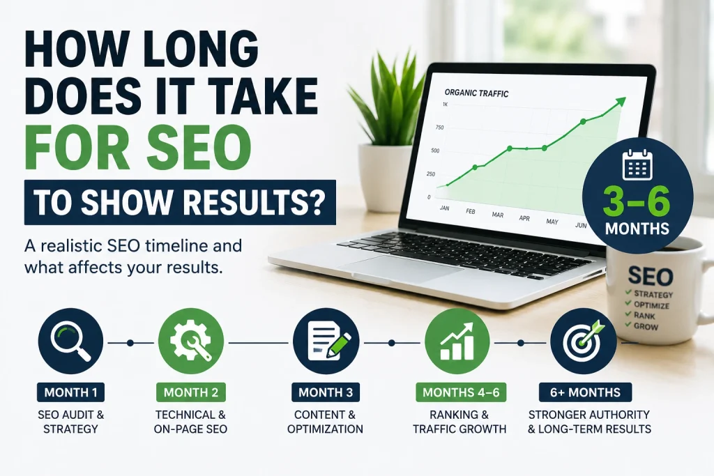 Kenneth Relox share and discuss how long seo result and factor affecting it.